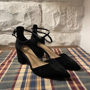 ALDO Crossover Ankle Block Heels - Women's 9